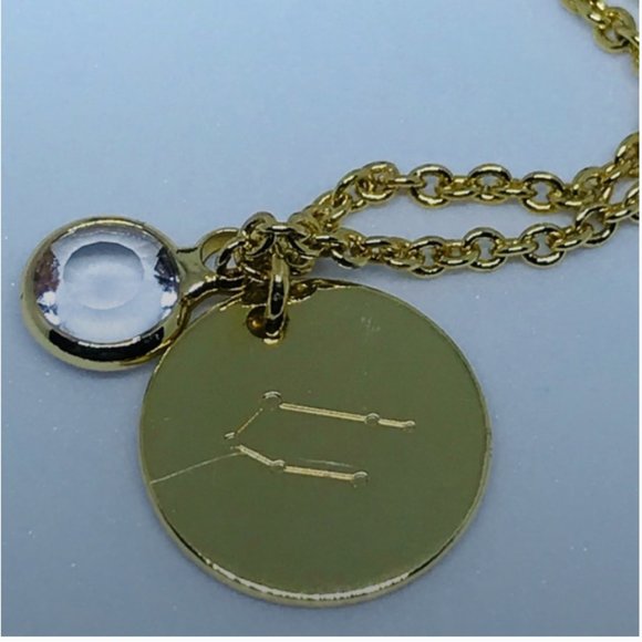 Aquarius Zodiac Necklaces - Picture 2 of 2